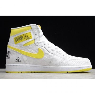 Nike Erkek Air Jordan 1 Retro High Og Beyaz Basketbol Ayakkabısı Türkiye - EG7UY7P9